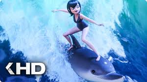 Sdg reviews 'hotel transylvania 3: Delphine Surfing Scene Hotel Transylvania 3 2018 Youtube