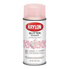 Krylon Glitter Shimmer Spray Paint 4 Oz Pink Walmart Com Walmart Com