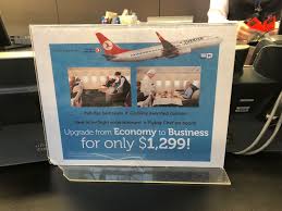 business class upgrades on turkish airlines at the airport