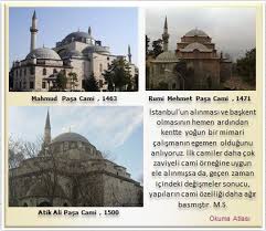 okuma atlasi sanat erken osmanli mimarisi camiler camiler mimari tarih