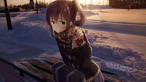 Share the best gifs now >>>. Page 2 Snow Anime Girl Hd Wallpapers Free Download Wallpaperbetter