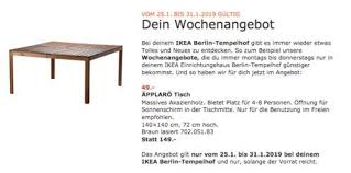 Ikea Berlin Tempelhof Applaro Tisch Braun Ikea Berlin Berlin Tempelhof Ikea