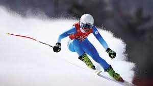 The fastest is downhill skiing (or alpine skiing), where the racers can exceed 100 kph (60 mph). Vpixk3reatb4pm