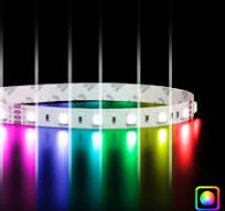 Ruban LED RGB multicolore - 14,4W/m - IP20 - 60 LED/m - 5050 - 5m - 24V