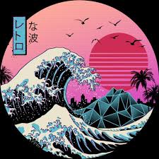 The Great Retro Wave Men S Perfect Tee By Vincenttrinidad Design By Humans Synthwave Art Retro Artwork Retro Art