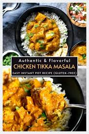 Instant Pot Chicken Tikka Masala An Easy Healthy One Pot Pressure Cooker Recipe For A Popular Indian Curry Chicken Tikka Masala Tikka Masala Chicken Tikka