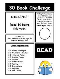 Genre Posters And 30 Book Challenge Book Challenge Reading Classroom School Reading