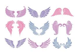 Angel Wings Icon Vector Svg Eps File Free Graphics Uihere