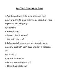 بهاس ملايو) mencakup sejumlah bahasa yang saling bermiripan yang dituturkan di wilayah nusantara dan di semenanjung melayu. Jenis Jenis Ayat Bahasa Melayu Linkedin Profile Takut Tamu