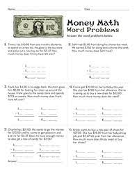 We did not find results for: Money Math Word Problems Worksheet Education Com