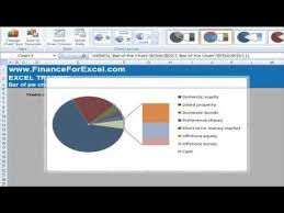 Excel Tip Bar Of Pie Chart Youtube