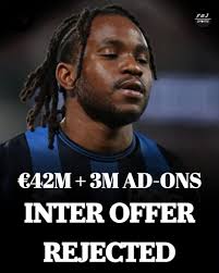 Inter considering alternative targets for transfer