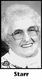 Jane Starr Obituary (2003)