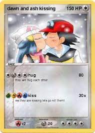 Pokemon Dawn And Ash Kissing