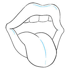Its resolution is 569x629 and it is transparent background and png format. How To Draw A Mouth And Tongue Really Easy Drawing Tutorial