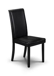 Dining chairs play an essential part in every case, from appeasing the boring look of living from sizes and shapes of your choice to specialisation of ours; Catania Solid Wood Black Faux Leather Dining Chair Jb231