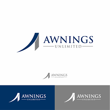 Logo Business Card Magazine Add Redesign For Awnings Unlimited By Turbo Logo Brands Logo Color Design
