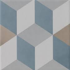 Retrouvez les conditions et modalités de mise en œuvre dans les conditions générales sur notre site internet et à l'entrée de nos magasins leroy merlin ou sur la page de chaque marchand pour les articles signalés vendu par . Carrelage Sol Mur Bleu Beige Effet Carreau De Ciment Patrimony Cube L 20xl 20cm Carrelage Sol Carreaux Ciment Murs Bleus