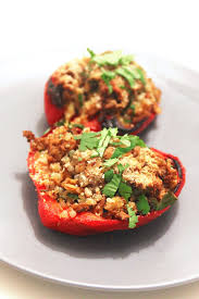 Poivrons Farcis Au Riz De Konjac Recette Poivrons Farcis Riz Poivrons Farcis Alimentation