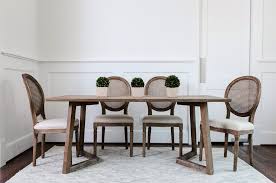 A blend of japanese and scandinavian style, its elm wood and natural cane back and seat make it a modern classic. Charlie French Country Cane Back Dining Chairs Set Of 2 Edloe Finch Furniture Co