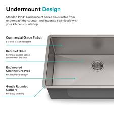 Features • handcrafted in sink to feature bowl bottom grooves, rear 3 1/2 drain placement and sound deadening pads. Super Deep Handcraft Undermount Sink Sus 304 Stainless Steel Kitchen Sink Shopee Malaysia