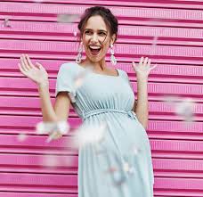 Die eine hochzeit ist genau am geburtstermin. Festliche Umstandsmode Von Paulina