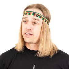 For a more hippie style. Headbands And Headband Hairstyles For Men