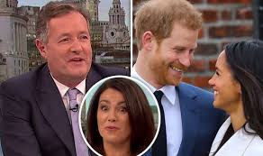 Piers Morgan Thinks He Set Up Prince Harry And Meghan Markle In Astonishing Gmb Confession Tv Radio Showbiz Tv Express Co Uk