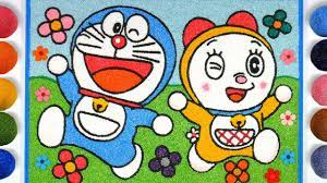 Gambar ini cocok untuk anak paud dan tk. Doraemon Dorami Foam Clay Coloring Menggambar Dan Mewarnai Doraemon Karakter Anime Youtube