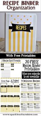 Organize Your Recipes By Creating A Recipe Binder For Your Kitchen Get Your Free Recipe Recipe Book Diy Recipe Binder Printables Diy Recipe Binder