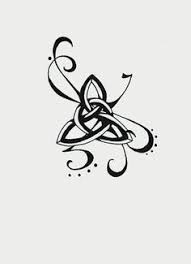 Omg This Is My Exact Tatoo I Was Surprised To See It On Here Lol Celtic Triquetra Tattoo With A Little Flair Celtic Knot Tattoo Knot Tattoo Celtic Tattoos