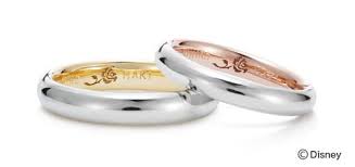 Wedding Band Beauty And The Beast Engraving Promise Ring Set Promise Ring Band Disney Rings