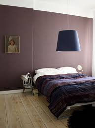 Wall Color Is Similar To My Bedroom I May Have To Copy The Pendant Lighting And Light Hardwood Floorin Deep Purple Bedrooms Brown Bedroom Colors Brown Bedroom