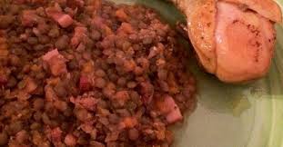 Lentilles Aux Lardons Recette Lentilles Lardons Recette Thermomix Recette