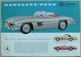 Maybe you would like to learn more about one of these? Mercedes Benz 300sl Roadster Car Sales Specification Leaflet 1959 359e Ebay