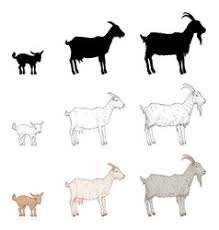 Baby Goat Silhouette Vector Images Over 160