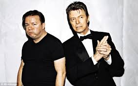 Being one of the most successful and recognized comedians in the world, he's always using his substantial wit to make a. Ricky Gervais Pens Essay On His Friendship With David Bowie Howl Echoes