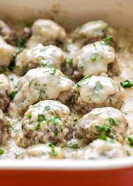 Various times and temperatures include 375 degrees fahrenheit for 30 minutes 400 degrees fahrenheit for 25 minutes and 425 degrees fahrenheit for 10. Baked Swedish Meatballs Kevin Is Cooking