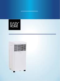 The air conditioner includes a window venting kit. User Manual Easy Home 8000 Btu Portable Air Conditioner Epa080bauw English 56 Pages