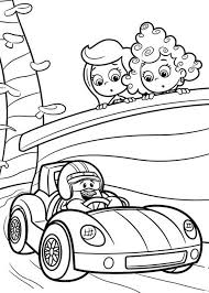 Molly bubble guppies coloring pages. Pin On Race Car Birthday Party