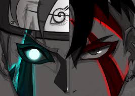 Boruto e kawaki não se dão bem todos. Boruto Kawaki Mahika Illustrations Art Street