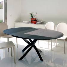 Round extendable dining table, 1960s. Barone Extending From Bontempi Round Dining Table Modern Round Dining Table Expandable Round Dining Table