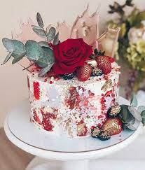 The Prettiest Unique Wedding Cakes We Ve Ever Seen Wedding Cake Red Fresh Flower Cake Wedding Cake Options