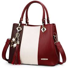 Sac bandoulière pour femme tendance unicolore en matériaux recyclés. Sac Cuir Bordeaux Cdiscount