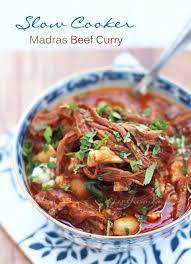Slow Cooker Madras Beef Curry Keto Low Carb I Breathe I M Hungry Recipe Slow Cooker Beef Curry Slow Cooker Beef Slow Cooker Recipes Beef