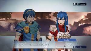 Fire Emblem Warriors - Marth and Caeda Support Conversation - YouTube