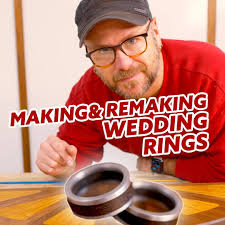 Making and remaking my wedding rings every year💑💍