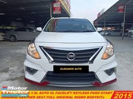 Harga kereta almera 2016 di used cars. Rm 42 990 2015 Nissan Almera 1 5 Vl Facelift A Premium