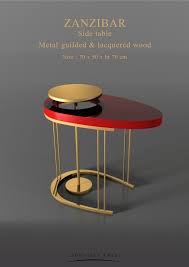 Infos sur les maisons de vacances et tarifs. Zanzibar Side Table Pont Des Arts Designer Monzer Hammoud Paris Side Table Furniture Furniture Side Tables