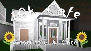 Any ideas for my main bloxburg town inspired city? Roblox Bloxburg Aesthetic Cafe 10k Iamtxa Youtube